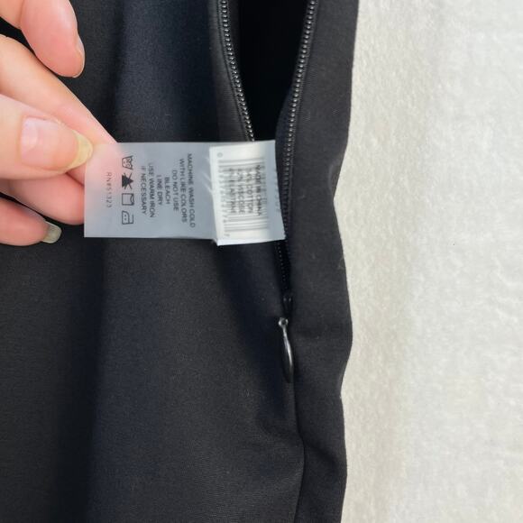 Vince Camuto Black Stretch Dress Pants Smoothing & Darted Flattering Fit, SZ 6 - Picture 4 of 12